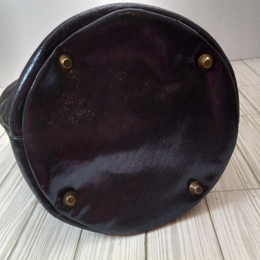 Disney Store Nightmare Before Christmas Metallic Studded Bucket Bag - Picture 6 of 12